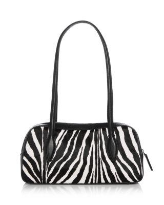 Mini Zebra Print Calf Hair Shoulder Bag by MADEWELL