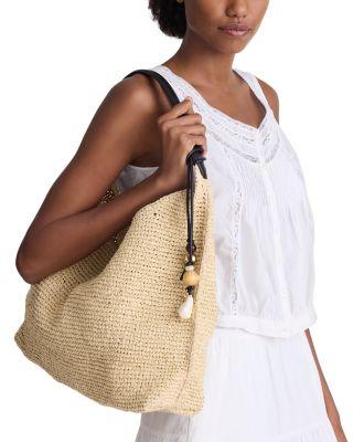 Mylie Raffia Shoulder Bag by MADEWELL