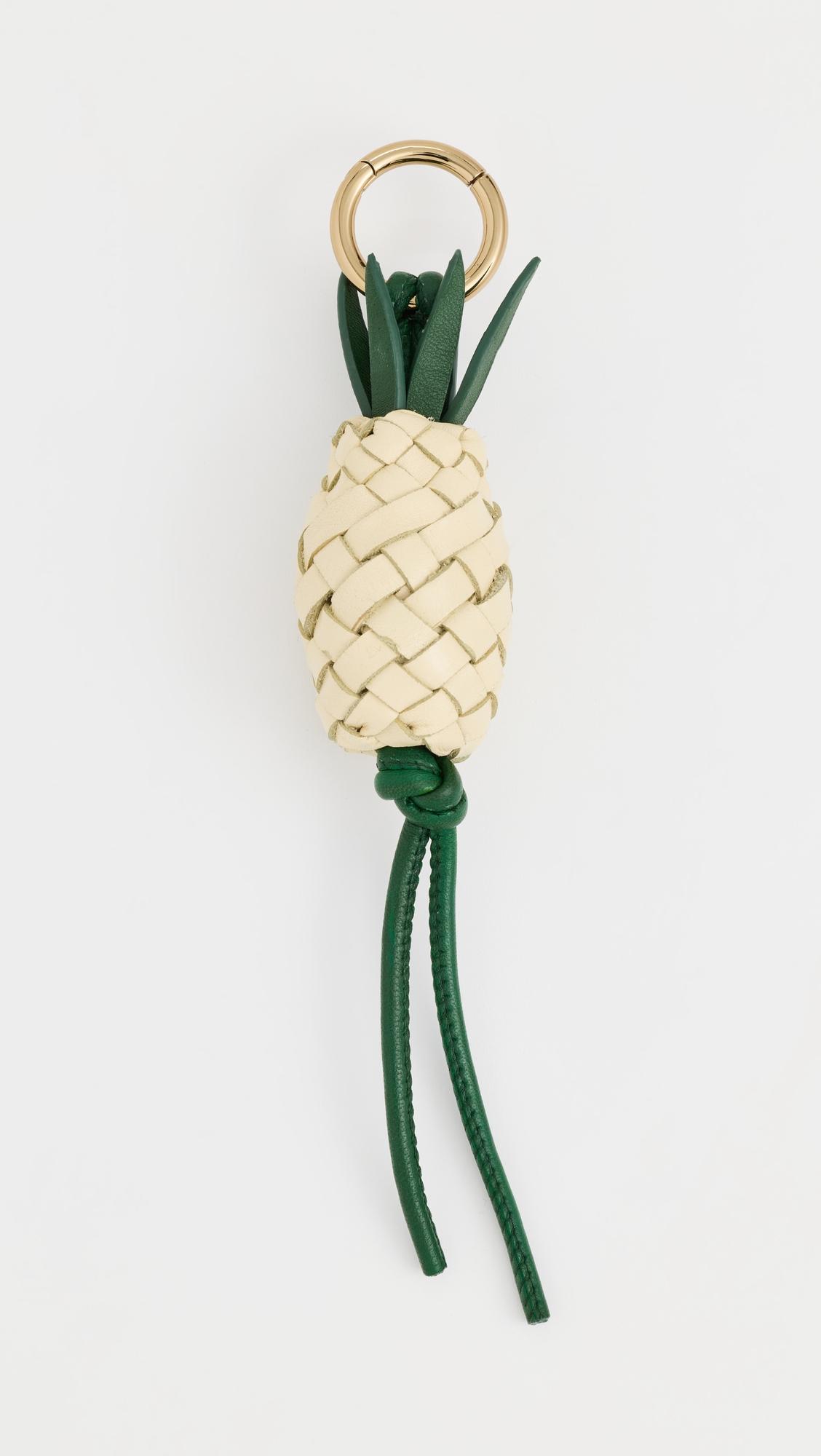 Pineapple Leather Charm by MADEWELL