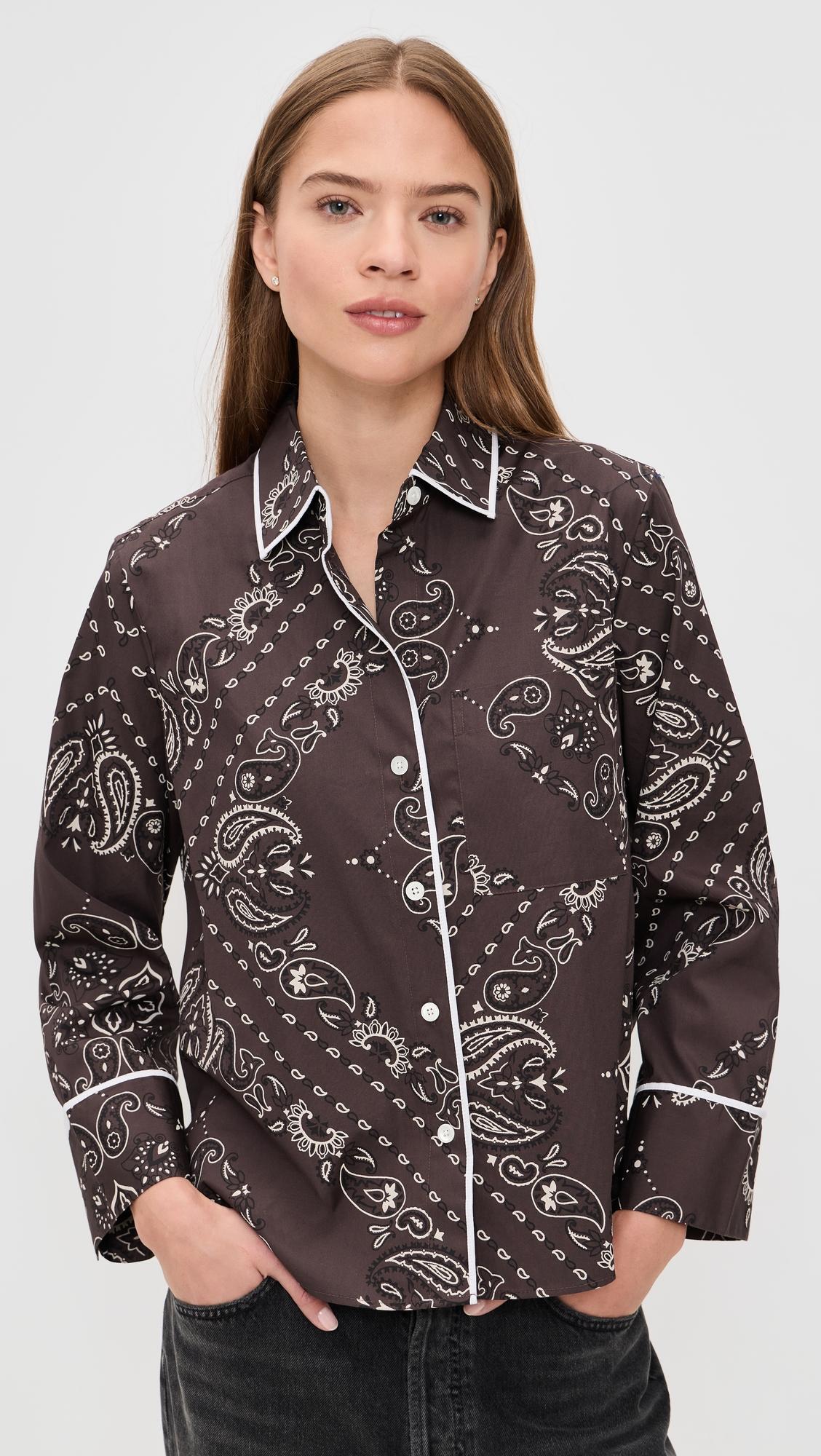 Pj Shirt In Poplin by MADEWELL