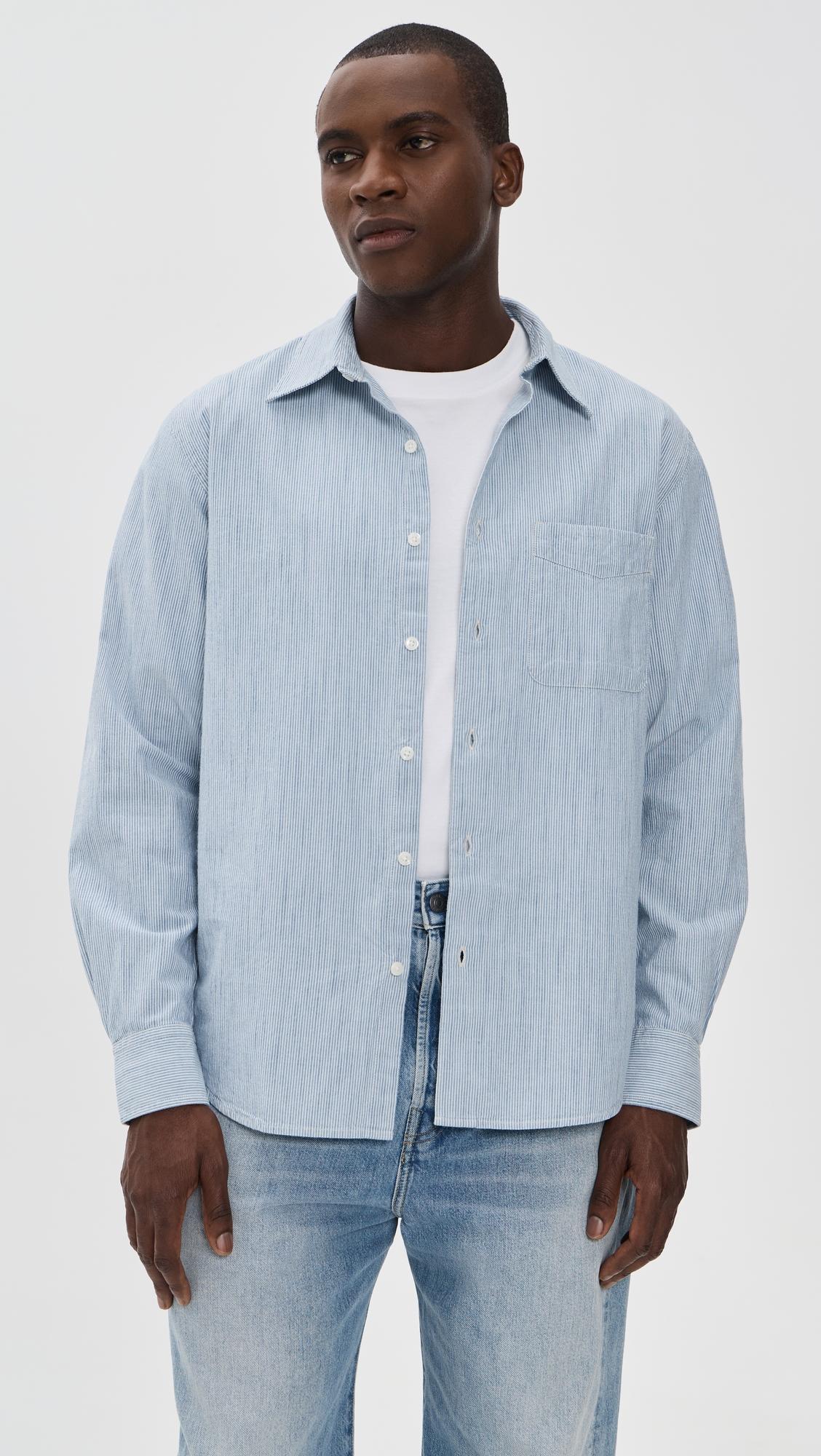 The Allday Button Down Shirt by MADEWELL