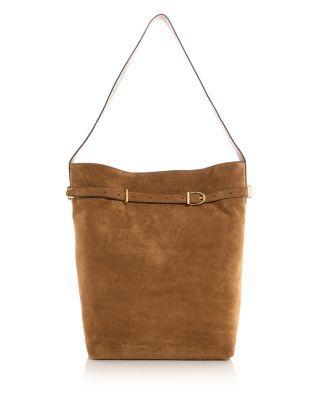 The Belted Suede Satchel Bag by MADEWELL The Belted Suede Satchel Bag by MADEWELL