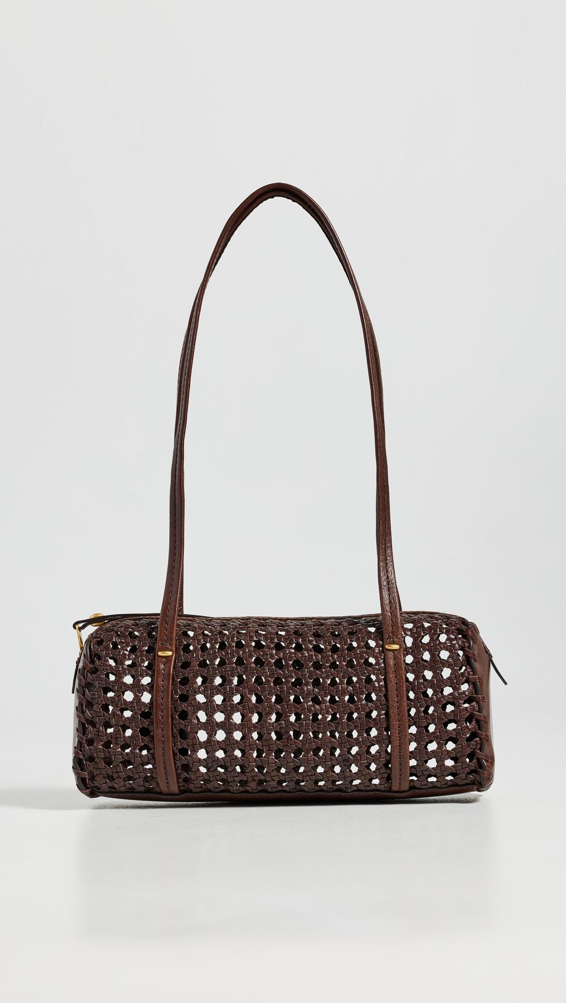The Brioche Mini Shoulder Bag In Open Leather by MADEWELL