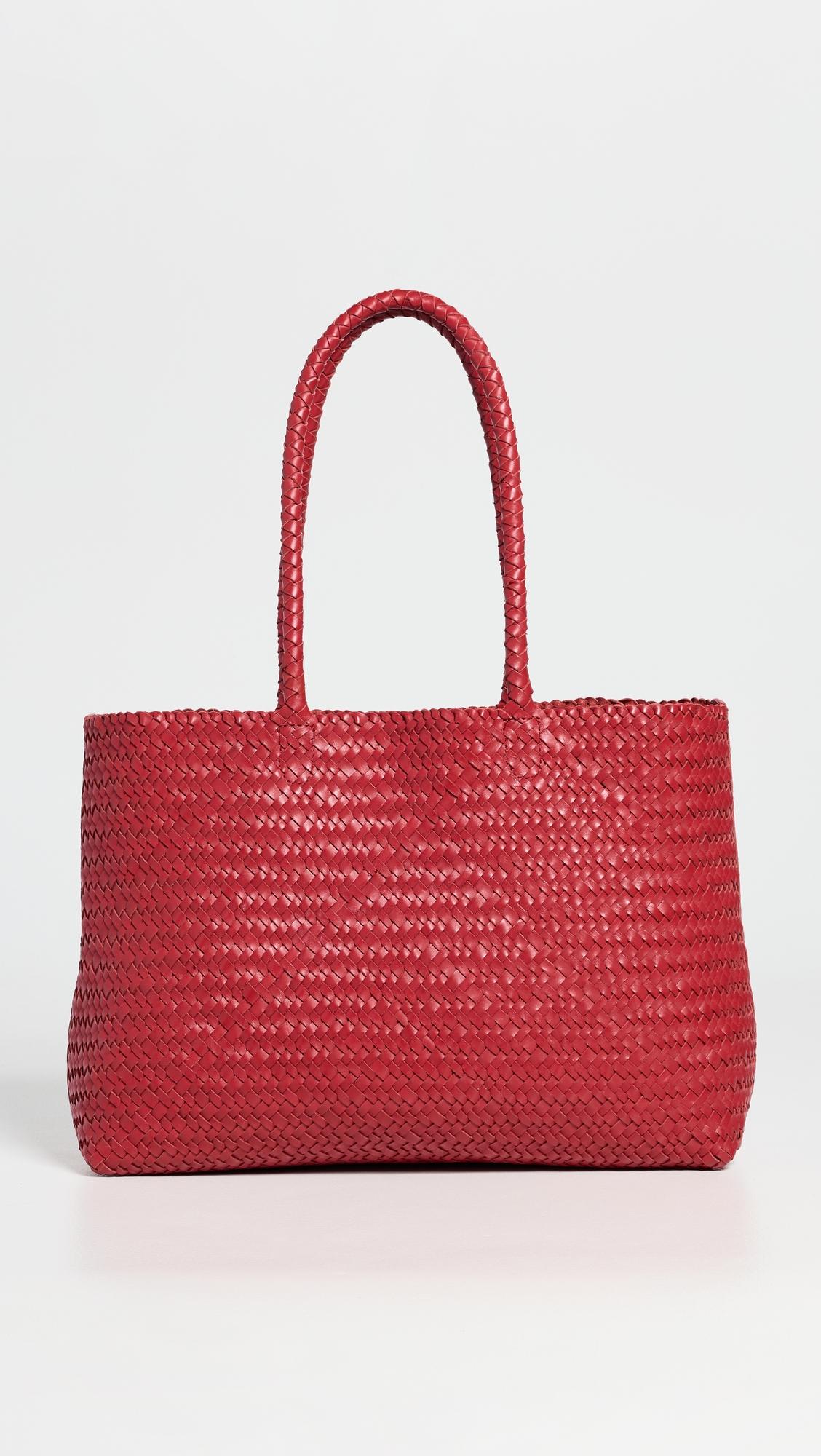 The Handwoven Leather Tote by MADEWELL
