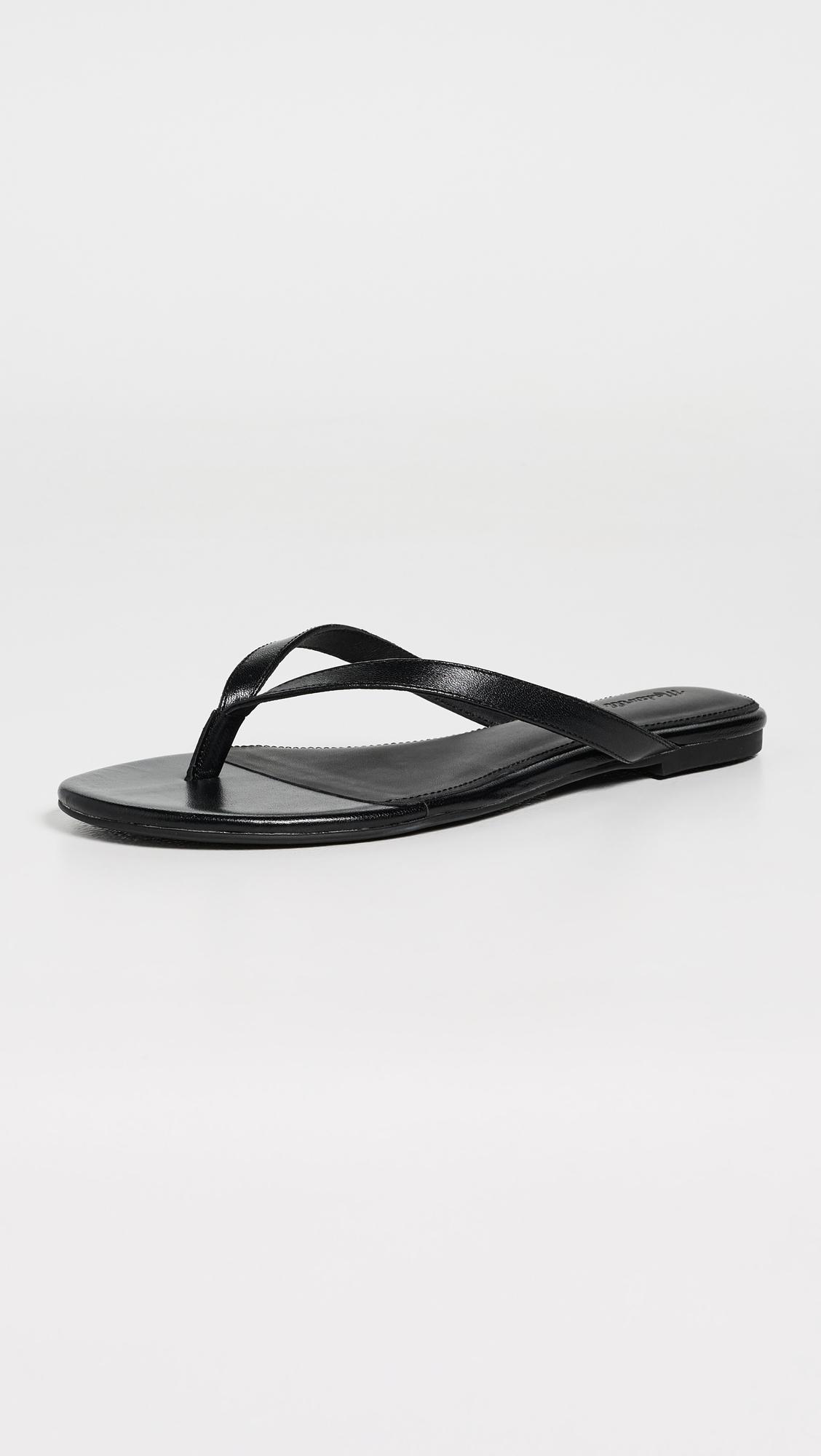 The Iggy Thong Sandal in Leather by MADEWELL