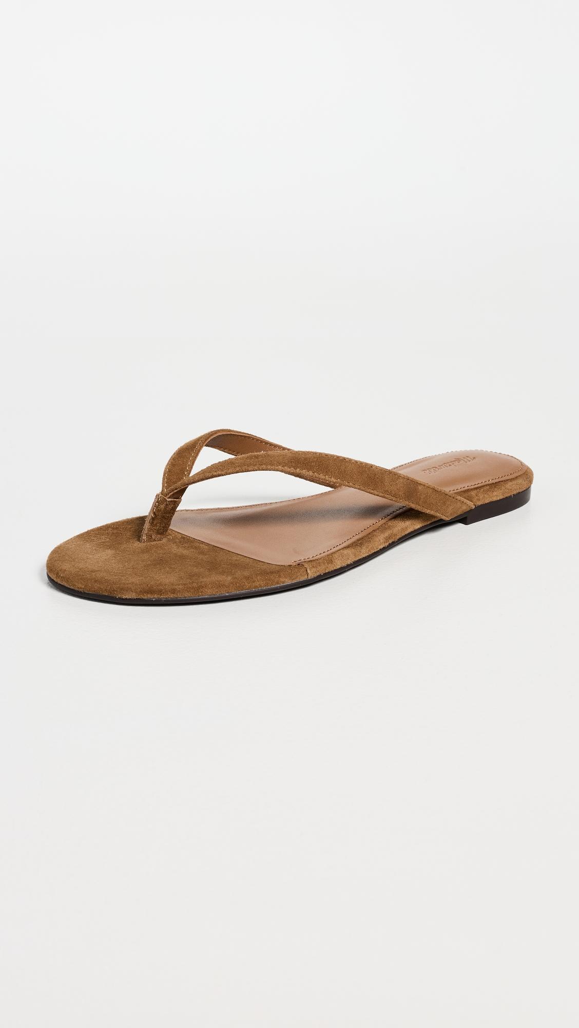 The Iggy Thong Sandal in Suede by MADEWELL
