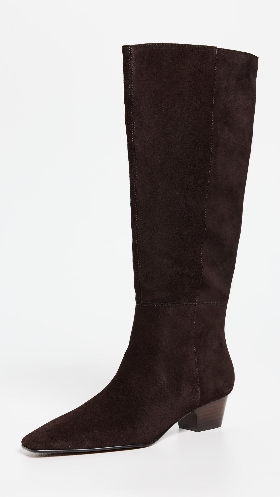 The Lexie Tall Boots In Suede by MADEWELL