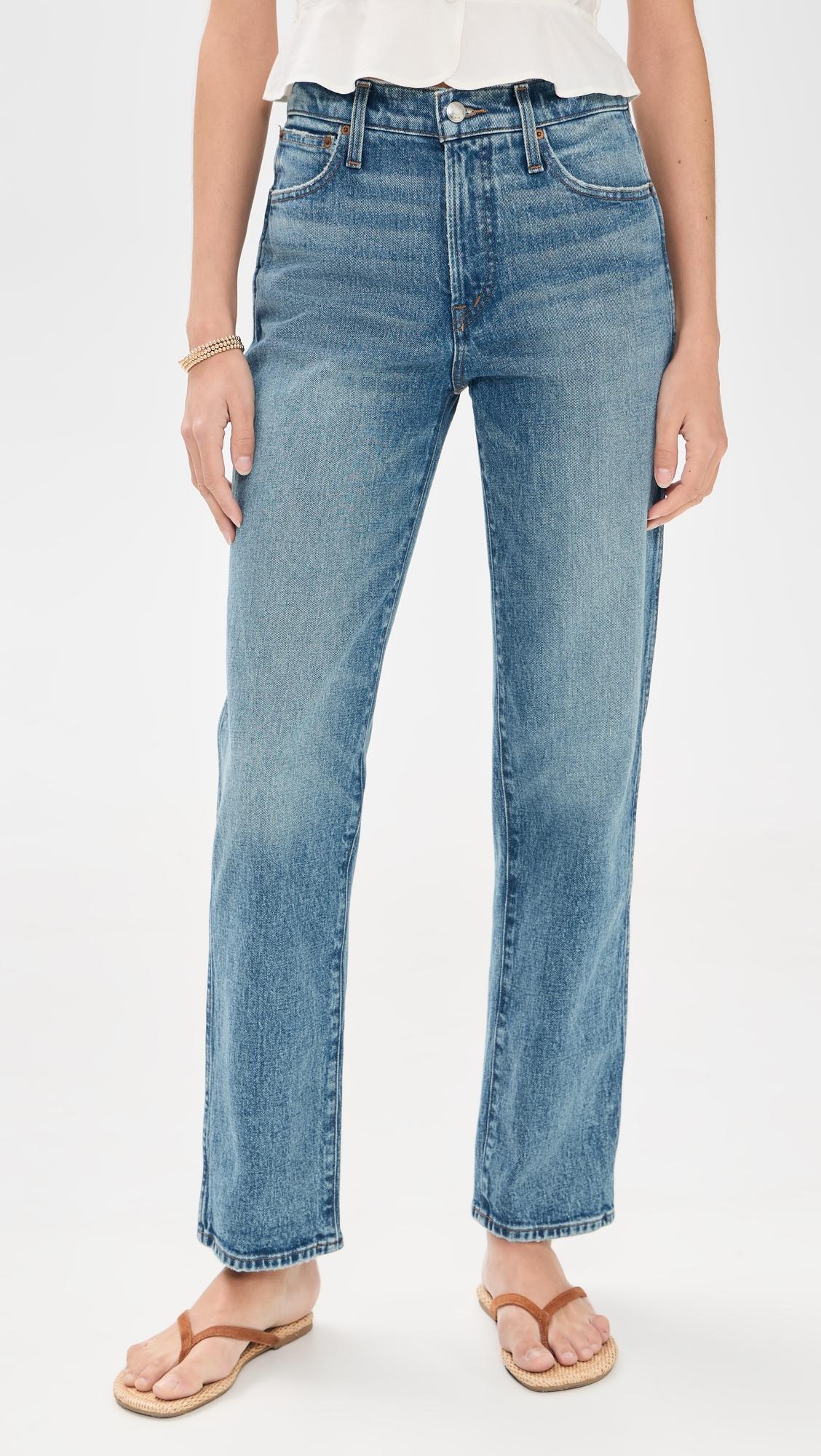 The Longline Straight Jean by MADEWELL