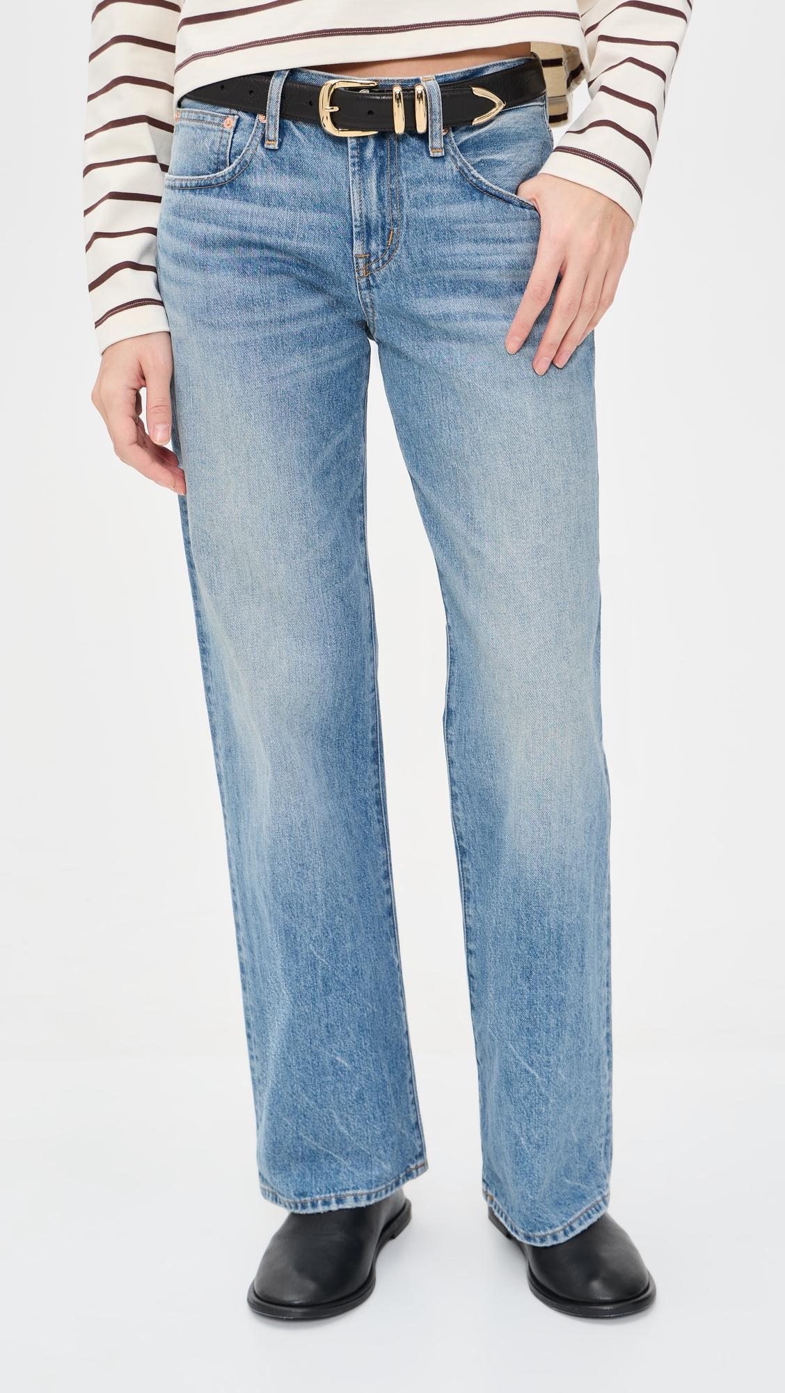 The Low-Rise Loose Jean in Midvale Wash by MADEWELL