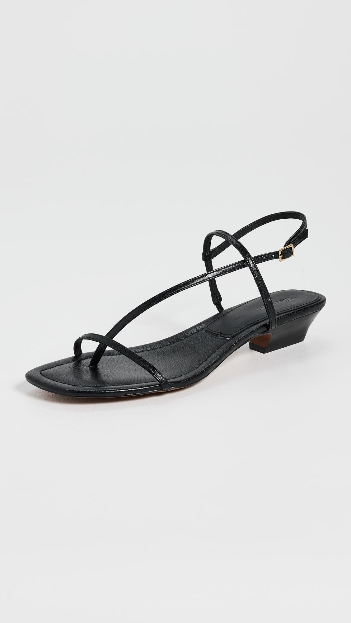 The Maycie Asymmetric T-Strap Sandal by MADEWELL