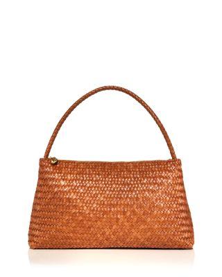 The Signature Woven Leather Large Shoulder Bag by MADEWELL