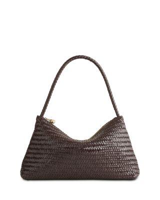The Signature Woven Leather Large Shoulder Bag by MADEWELL