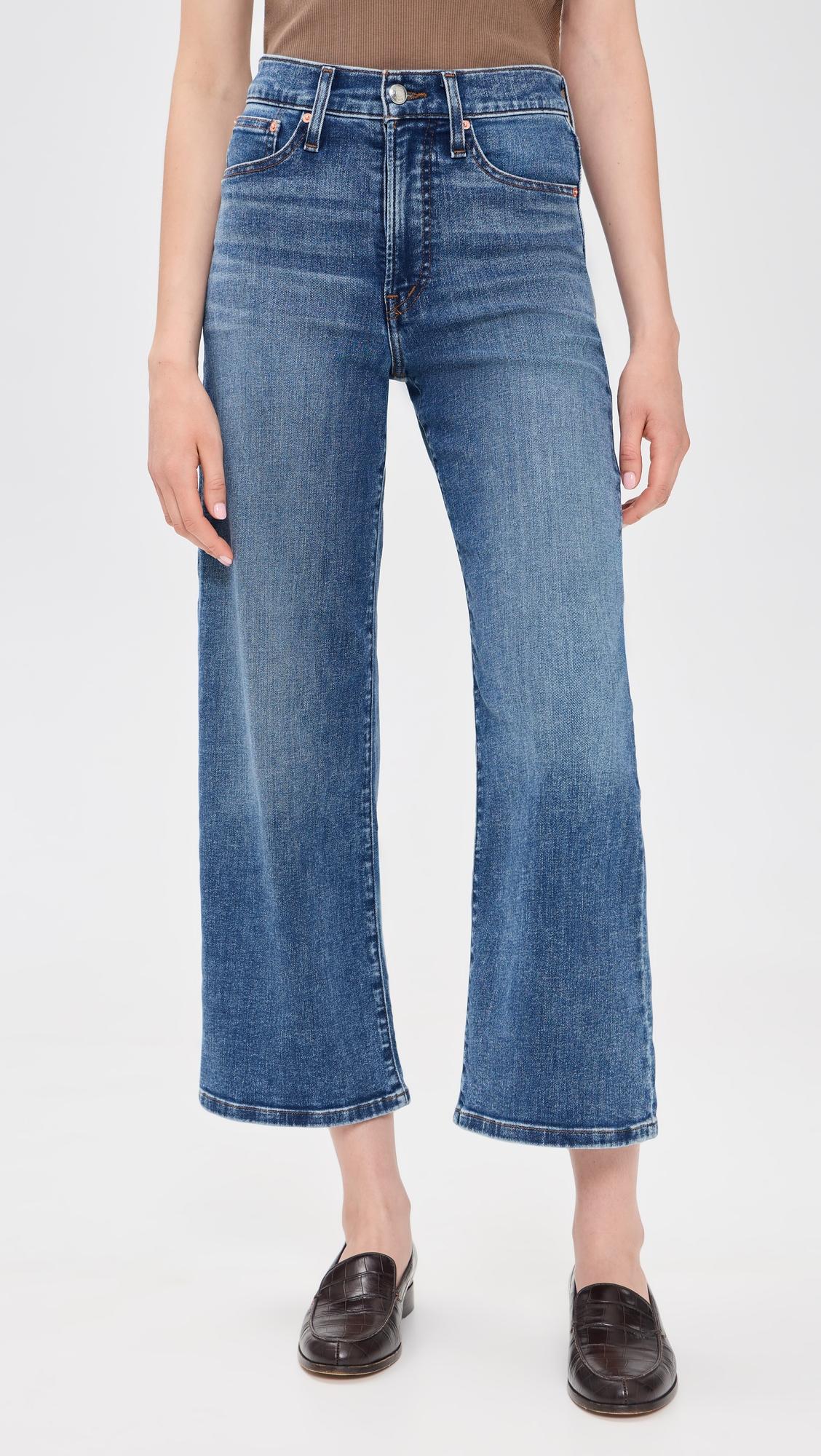 The Wide Leg Crop Jeans by MADEWELL