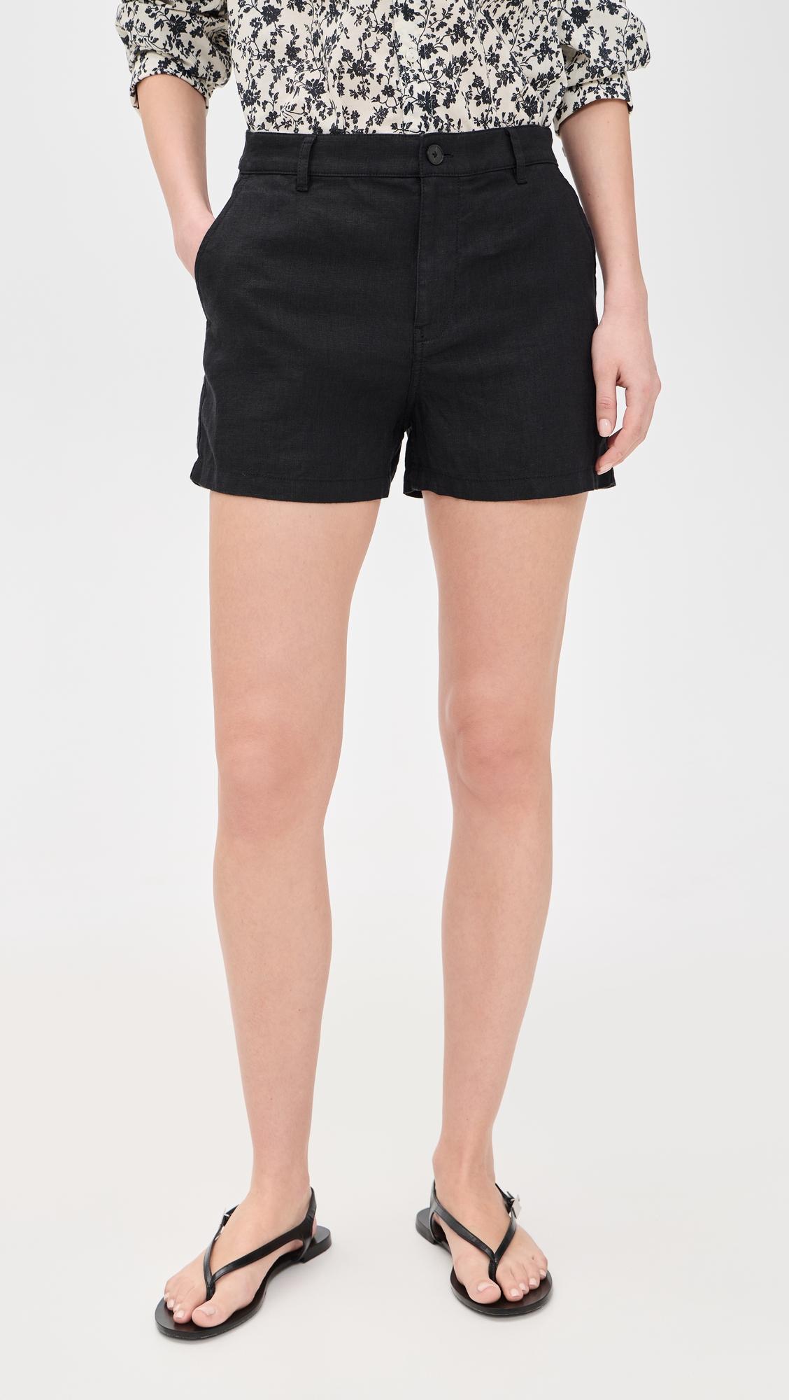 The Zoe Linen Shorts by MADEWELL