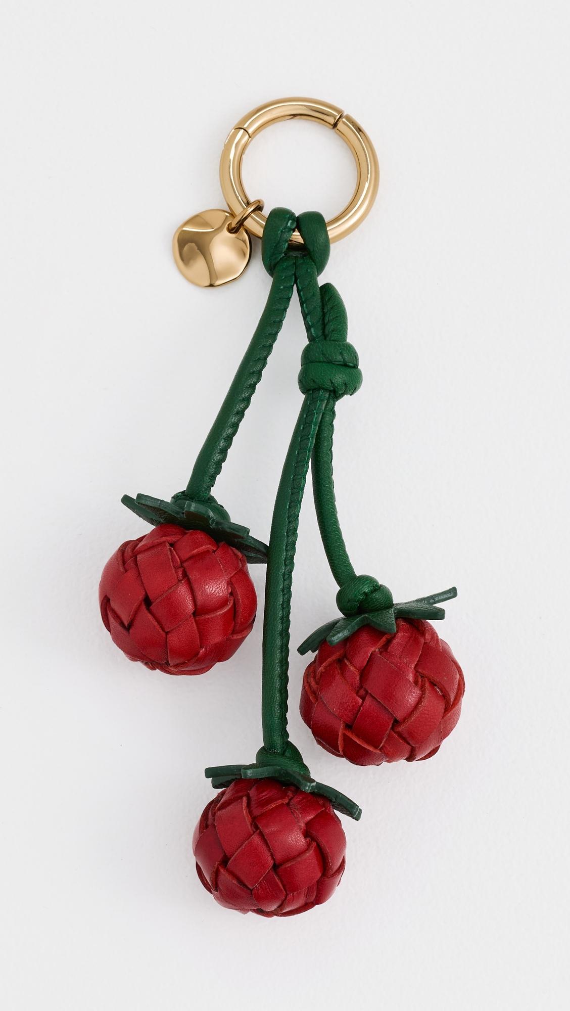 Woven Tomato Bag Charm by MADEWELL