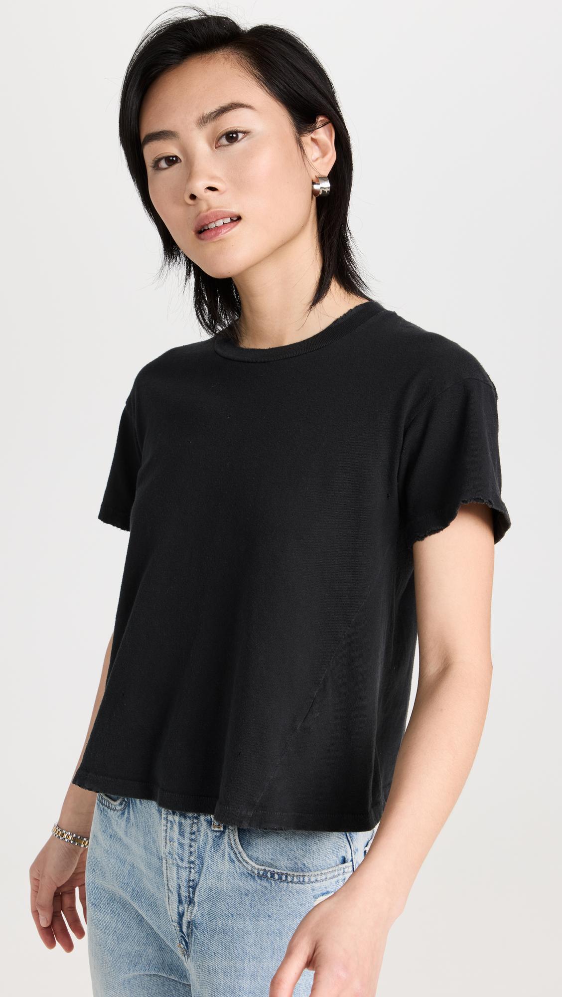 Solid Crop Tee by MADEWORN ROCK
