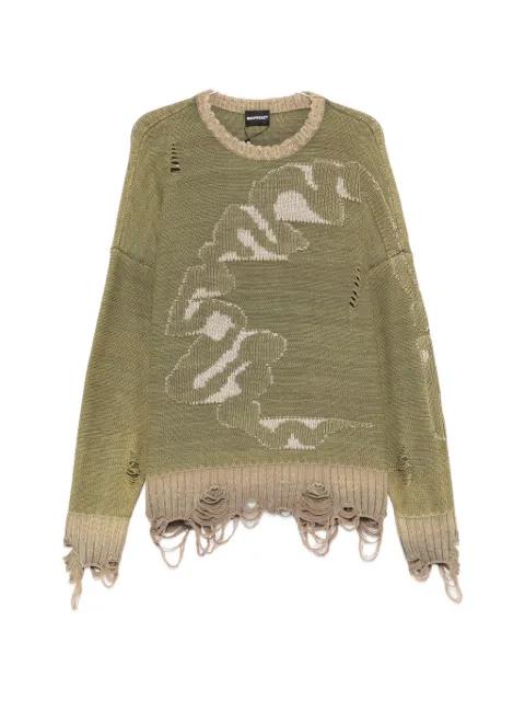 Cortex Grunge distressed sweater by MADFRENZY
