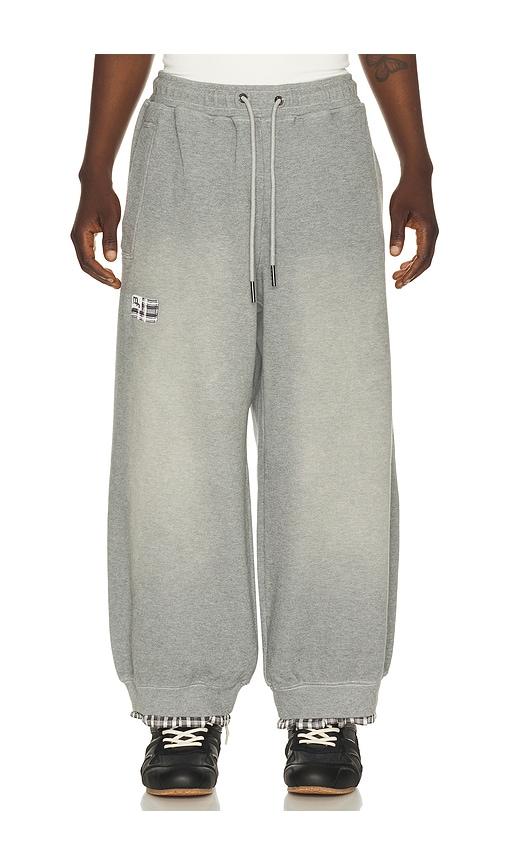 MADFRENZY Layered Sweatpants in Grey by MADFRENZY