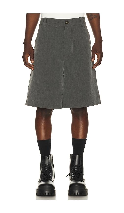 MADFRENZY Oversized Shorts in Charcoal by MADFRENZY