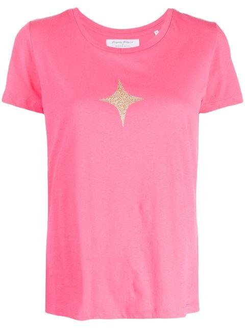star-print cotton-jersey T-shirt by MADISON.MAISON