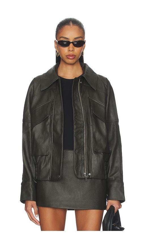 MADISON THE LABEL Rory Jacket in Green by MADISON THE LABEL