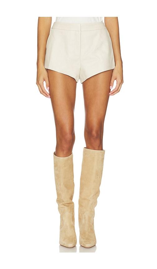 MADISON THE LABEL x REVOLVE Micro Short in Cream by MADISON THE LABEL MADISON THE LABEL x REVOLVE Micro Short in Cream by MADISON THE LABEL