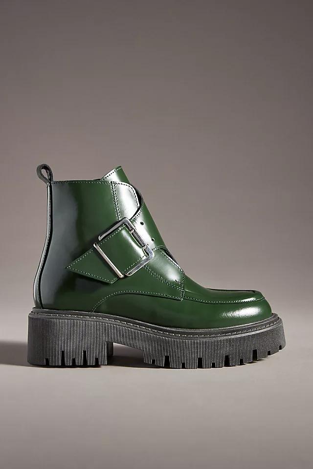 Maeve Monk-Strap Boots by MAEVE