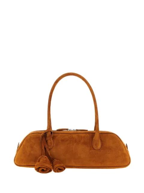 Brigitte suede shoulder bag by MAGDA BUTRYM
