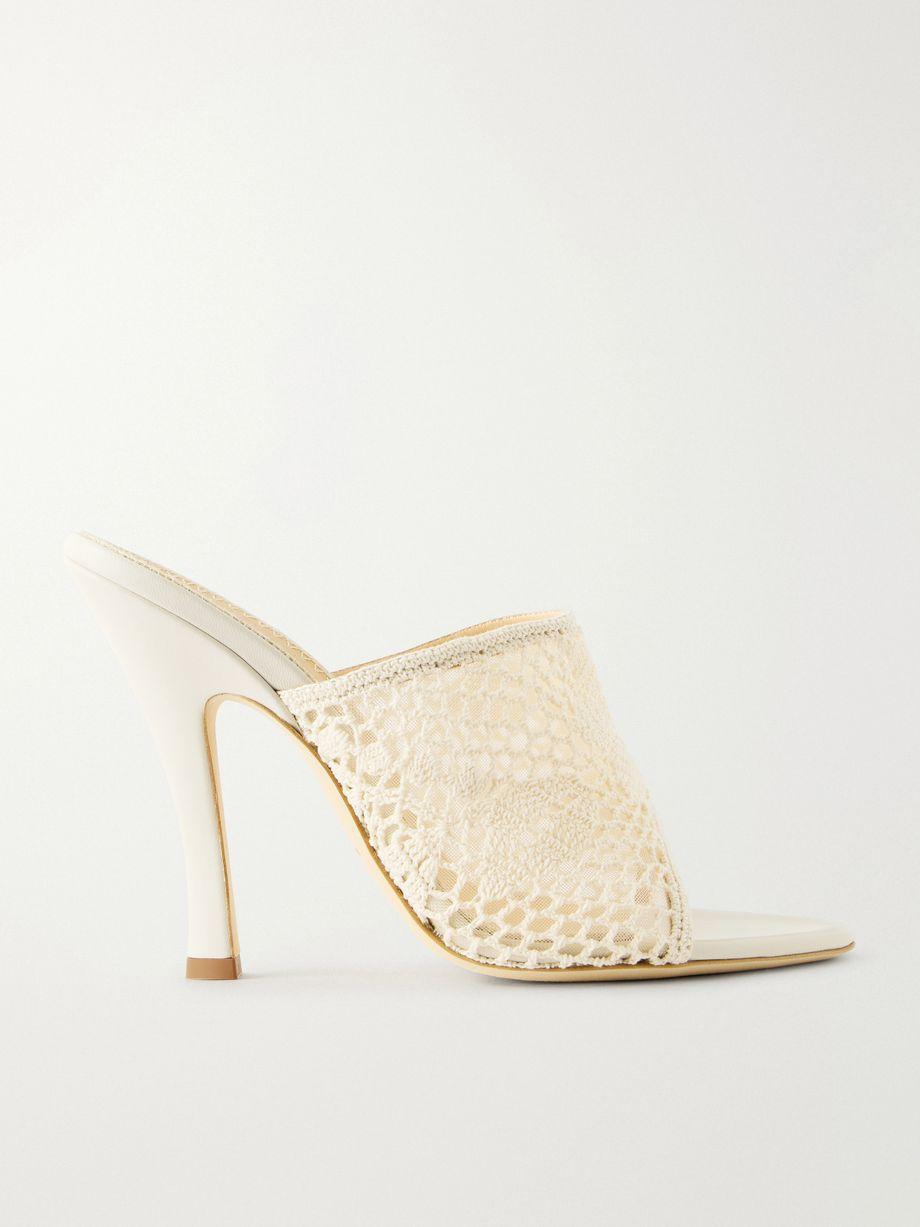 Crocheted sandals by MAGDA BUTRYM
