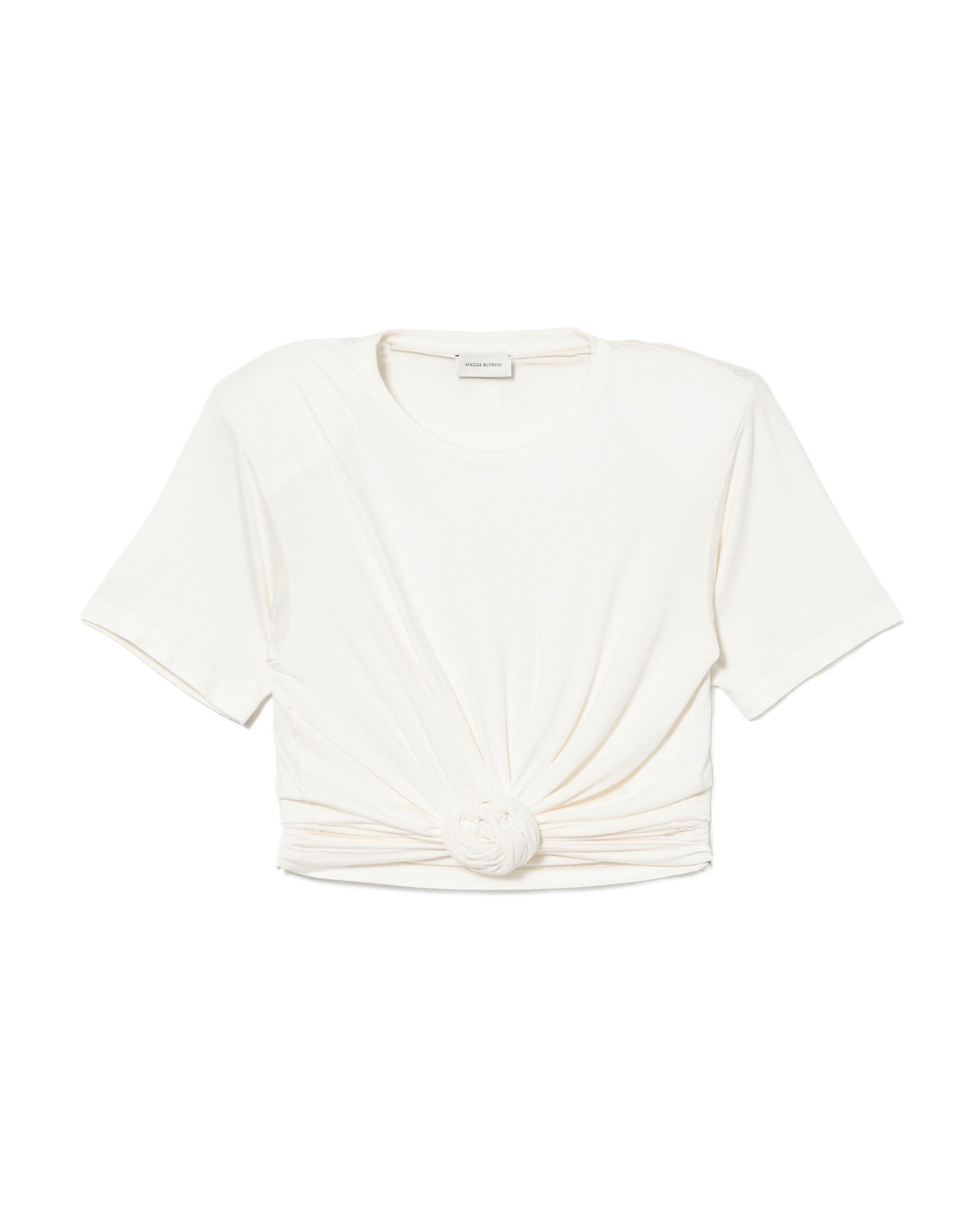 Knot front tee by MAGDA BUTRYM
