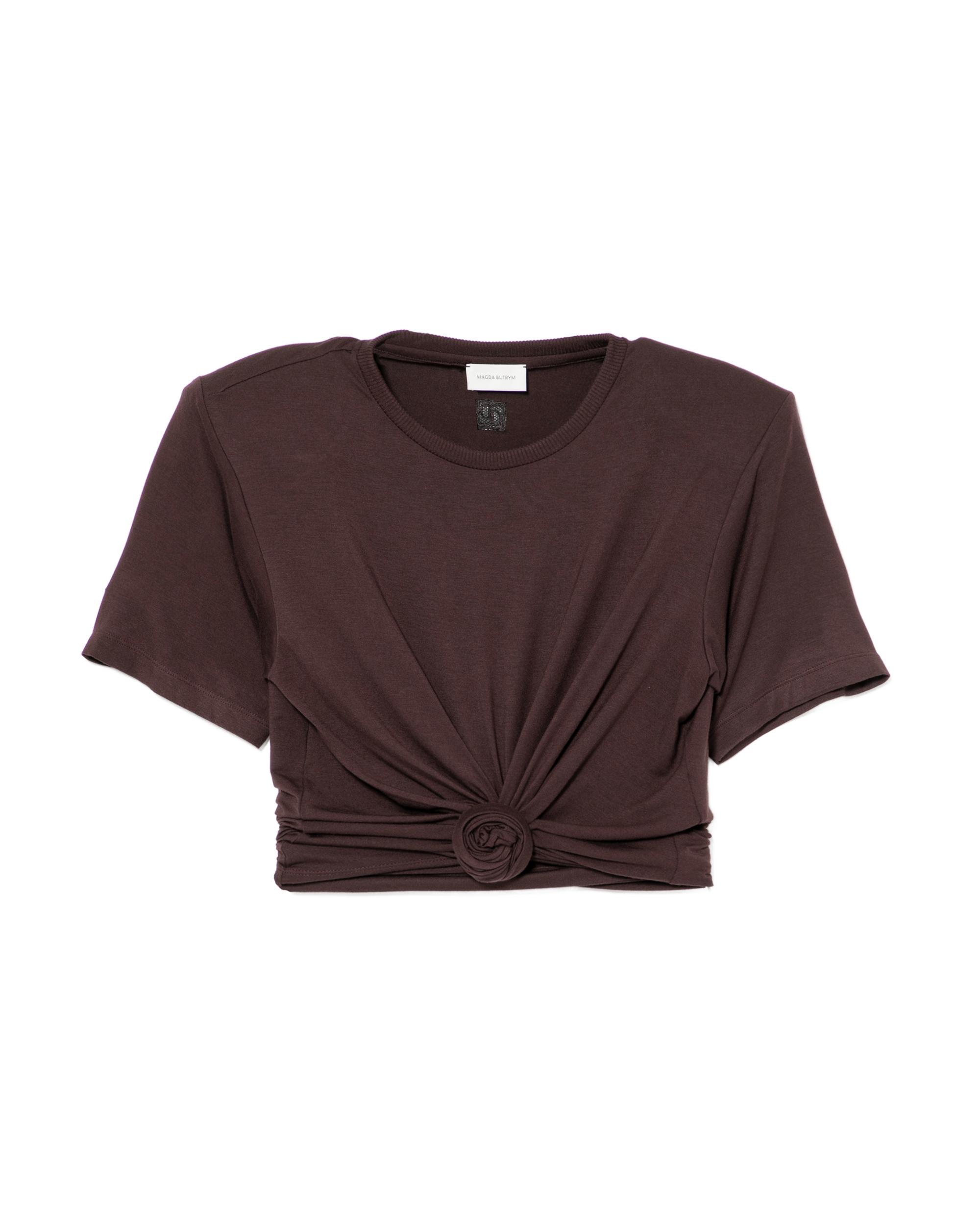 Knot front tee by MAGDA BUTRYM