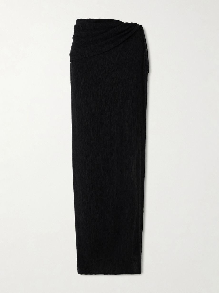 Lyocell-blend crepon coverup by MAGDA BUTRYM
