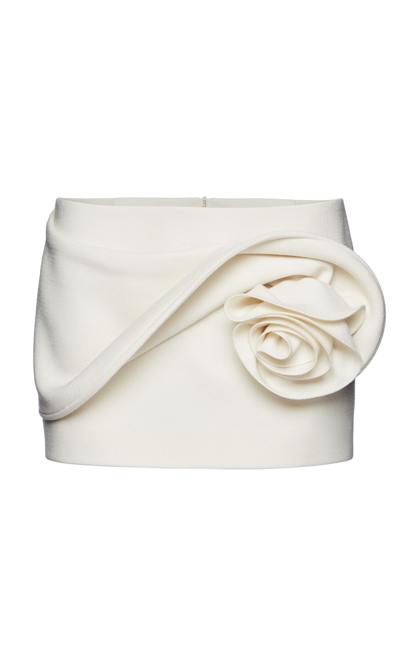 Magda Butrym Rosette-Detailed Mini Skirt - Moda Operandi by MAGDA BUTRYM