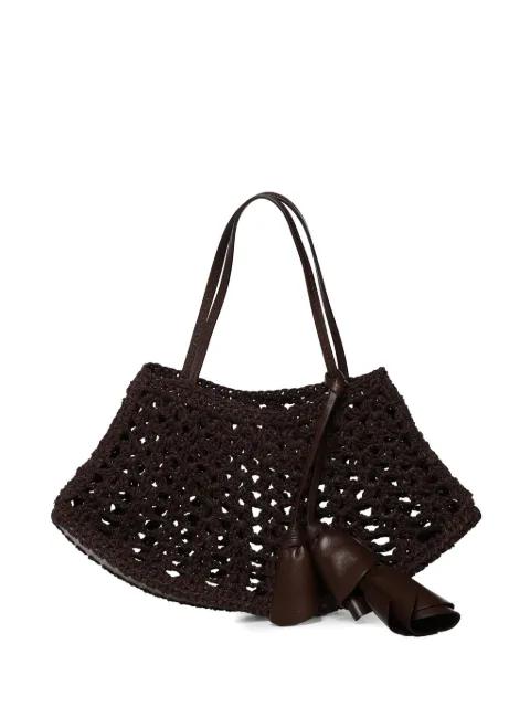 Maya crochet-knit tote bag by MAGDA BUTRYM