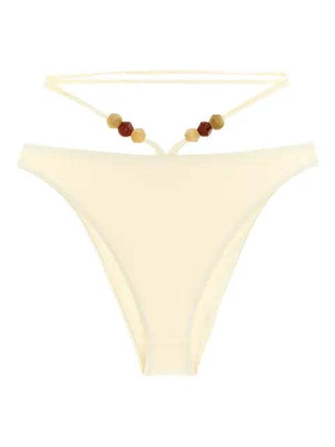 RE26 beaded-detail bikini bottoms by MAGDA BUTRYM