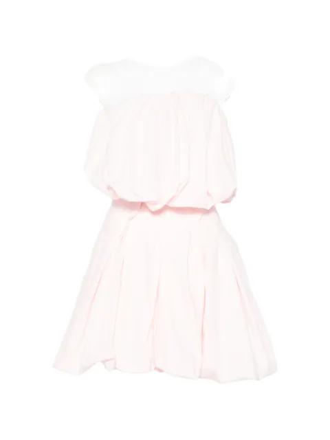 bubble-hem mini dress by MAGDA BUTRYM