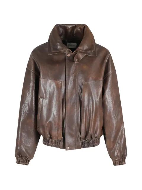 button-fastening jacket by MAGDA BUTRYM