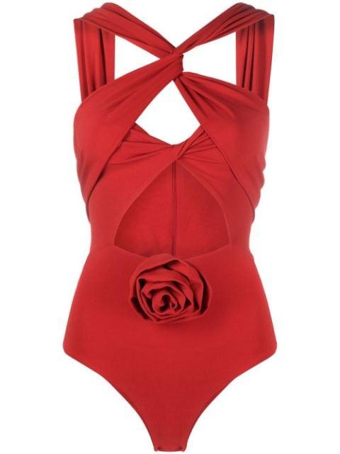 cut-out bodysuit by MAGDA BUTRYM