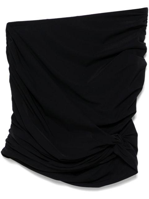 draped mini skirt by MAGDA BUTRYM