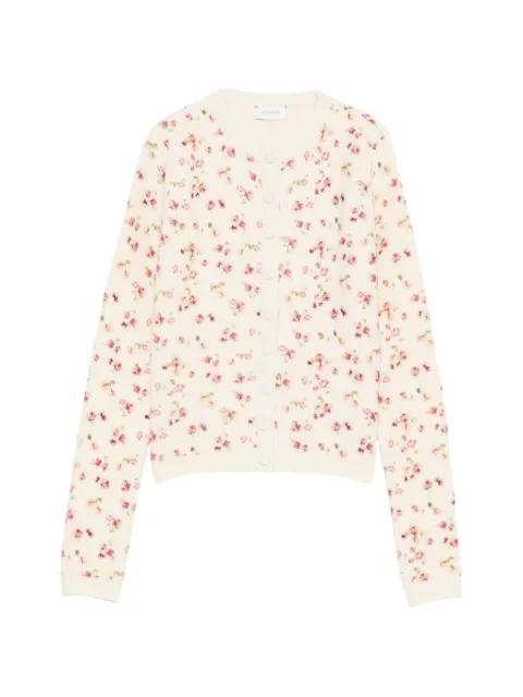 floral cardigan by MAGDA BUTRYM