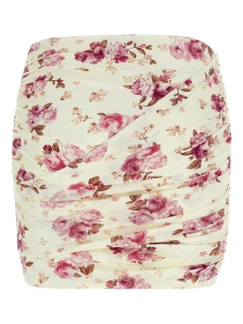 floral knot mini skirt by MAGDA BUTRYM