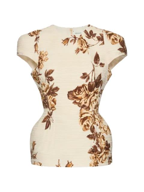 floral print blouse by MAGDA BUTRYM