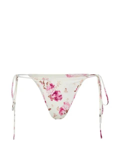 floral-print tie-side bikini bottoms by MAGDA BUTRYM