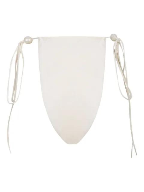 halterneck bikini top by MAGDA BUTRYM