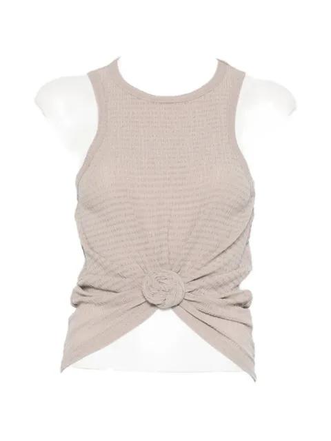 knot-detail top by MAGDA BUTRYM