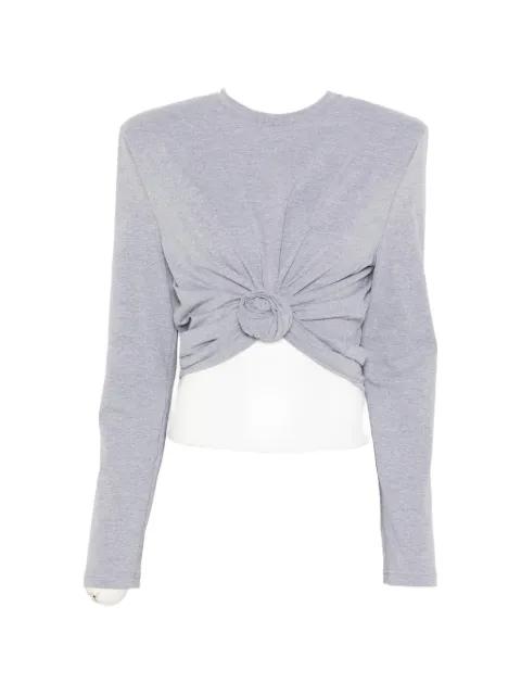knotted T-shirt by MAGDA BUTRYM
