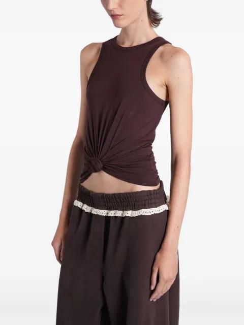 knotted tank top by MAGDA BUTRYM