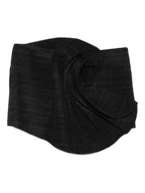 mini ruched draped skirt by MAGDA BUTRYM