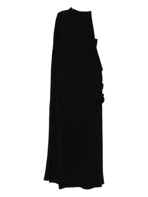 one-shoulder ruffle detail dress by MAGDA BUTRYM