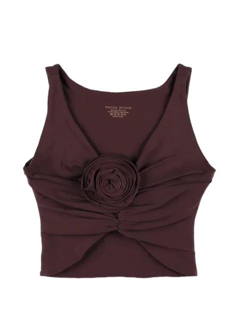rose-detail top by MAGDA BUTRYM